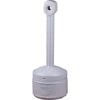 Justrite Smokers Cease-Fire 1 Gal, 11" x 30", Pewter Grey-FM approved