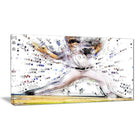 Designart Baseball Pitcher Canvas Art Print, (PT2558-32-16)-Print