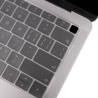 JCPal FitSkin Clear Keyboard Protector for MacBook Air 13” (2018 - 2019)-Eco-friendly materials