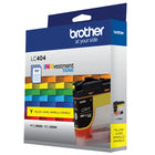 Brother Genuine LC404YS Standard-Yield Yellow Ink Cartridge-Intelligently engineered to work in seamless unison with your Brother INKvestment Tank printer