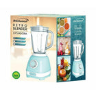 Brentwood RETRO 12-Speed Blender - 350 Watt - Blue-Includes 50oz Plastic Jar