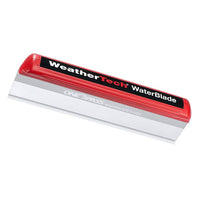 WeatherTech WaterBlade Silicone Blade to Remove Water, Red & Clear-Soft silicone blade will not scratch painted surfaces