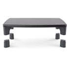 Allsop Height-Adjustable Monitor Stand - Black-Modern design complements interiors and office spaces