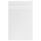 JAM Paper Cello Sleeves with Self Adhesive Closure, 4.63 x 5.88, Clear, 100 Pack (A2CELLO)-Clear
