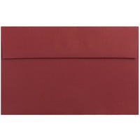 JAM Paper A10 Invitation Envelopes, 6 x 9.5, Dark Red, 1000 Pack (157468B)-Dark red