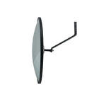 Futech CV24 Security Convex Mirror - 24" x 24" x 3" - Black Trim-Improve sightlines at blind intersections