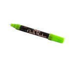 Marvy Uchida Broad-Point Liquid Chalk Markers - Erasable - Dustless - Lime Green - 2 Pack-Marker Tip: Broad Point (6mm)