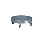 Zenith Safety Leak Containment Drum Dollies - 24.25" Dia. x 7.625" H - 1.5 Us Gal. Spill Cap.-Dimensions 24.25" dia. X 7.625" H