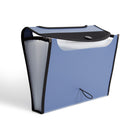 U Brands 13 Pocket Performance Expandable File - Clear View Top - Blue (4360F04-24)-Clear view top allows a  quick look into all your filing documents