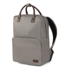 Bugatti Contrast Collection - Backpack - Grey-Reinforced top handles. Adjustable shoulder straps