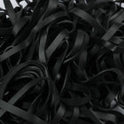 JAM Paper Colored Rubber Bands - Size 64 - 100 Pack - Black-Size: 64 (3 1/2 x 1/4 inches)