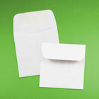 JAM Paper 2.38 x 2.38 Mini Square Envelopes, White, 250 Pack (203642H)-Closure Type: Open End