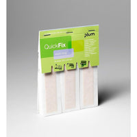 Plum Quick Fix Long Bandages, Fabric, Refills, 30 Pack-Industrial size and strength