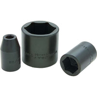 Gray Tools 28mm X 1/2" Drive, 6 Point Standard Length, Impact Socket-Size: 28mm