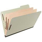 Pendaflex Pressboard Classification Folders - Legal - Green - 3 Pack-25 pt. Type II pressboard folder