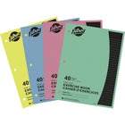 Hilroy Exercise Book - 3 Hole - 10-7/8" x 8-3/8" - 40 Pages-Exercise book ideal for school and home use