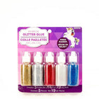 Horizon Group USA Rainbow Glitter Glue, 5 Pack (63684)-Add sparkling details to your art craft with precision and control
