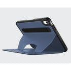 Zugu Magnetic Folio Case for iPad 10th Gen 10.9” (2022) and iPad A16 11th Gen (2025) - Blue (Slate)-High Quality external matte synthetic leather