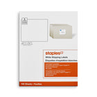 Staples White Shipping Labels for Inkjet/Laser Printers - 3-1/3" x 4" - 600 Pack-Create customized labels for addressing and shipping
