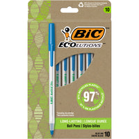 BIC M10 Original Stylos-Bille Rétractables Pointe Moyenne (1,0 mm) - Noir, Boîte de 50
