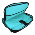 Vangoddy 15.6" Laptop Messenger Bag - Aqua-Laptop Compartment fits up to 15.6" Laptop