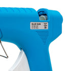 Time 4 Crafts 40-W Glue Gun, 6.75 inches, Blue, 12 Pieces-Easy to use: the glue gun is easy to use, simply insert the glue stick, plug it into the socket and let it warm up. press the button to release the glue