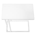 Monarch Specialties 3468 Accent Table - 25"H /White/White Metal-9