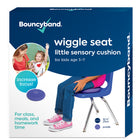 Bouncyband Little Wiggle Seat Sensory Cushion, Purple-Quietly enables movement, allowing students to be productive while working