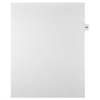 Mark Maker Legal Tabs - Letter Size - White - 1/15th cut - 25 tabs per package - 5 packages Pack - Number 184-White Single Tabs