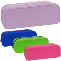 Merangue Silicone Pencil Pouch - 12 Pack-Pencil Case