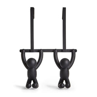 Umbra Buddy Double Over-the-Door Hooks, Black-Over-the-door hook