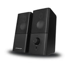Speedex ES501 Multimedia, 6W Stereo, USB Powered, PC Speaker - Black-Audio: 2.0 Channel