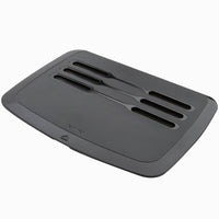Fellowes Laptop Go Riser-Portable compact riser elevates laptop display for enhanced viewing comfort