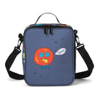 Bondstreet Insulated Kids Lunch Box - Grey Monsters Print-Cooler Bag