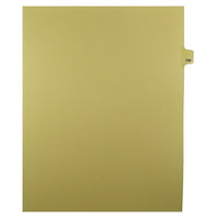 Mark Maker Legal Exhibit Index Tab Buff Single Tabs, 1/25th Cut, Letter Size, No Holes, Number 106, 25 Pack-Buff Single Tabs, 1/25th Cut