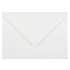 JAM Paper A7 Invitation Envelopes, 5.25 x 7.25, 80lb Strathmore Bright White Wove with V-Flap, 1000 Pack (1921392C)-Bright white