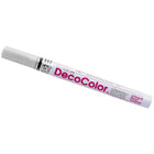 JAM Paper Marvy Uchida Fine-Point Opaque Paint Marker - Silver - 5 Pack (7665909g)-Available in silver shade