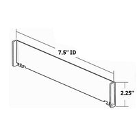 Azar Displays Tall End Dividers, 50 Pack (225909)-Tall End Divider