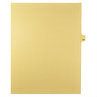 Mark Maker Legal Tabs - Letter Size - Buff - 1/25th cut - 25 tabs per package - 5 packages Pack - Number 185-Buff Single Tabs