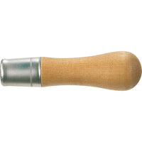 Nicholson Metal Ferruled Wooden Handles - 4-7/8" x 1-5/16" - 36 Pack-Handle No. - 1