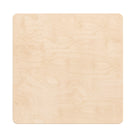 Flash Furniture Bright Beginnings Commercial Grade STEAM Wall Activity Board with Natural Finish and Multicolor Accents-Builds Multiple Cognitive and Fine Motor Skills