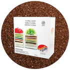 Sandtastik Floral Coloured Sand, 25 lb (11.3 kg) Box, Coffee-Coarse grain with natural sparkle throughout