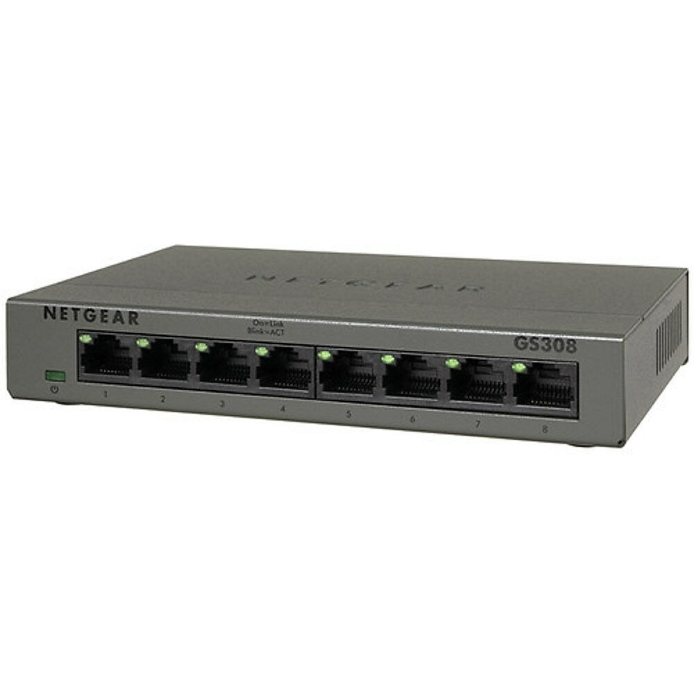 NETGEAR GS308EP-JPS新品未開封品 NETGEAR 8-Port Gigabit Ethernet Unmanaged PoE Switch (GS308P