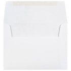 JAM Paper 4bar A1 Envelopes, 3.63" x 5.13", White, 250 Pack (47385h250)-Invitation envelopes