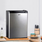 Koolatron Stainless Steel Compact Fridge - 1.76 cu. Ft. / 50 L-1.76 Cubic Foot (50 L) capacity