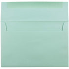 JAM Paper A8 Invitation Envelopes, 5.5 x 8.125, Aqua Blue Recycled, 250 Pack (1523988H)-Blank interior for personalized message