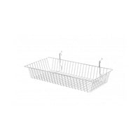 Can-Bramar Universal Wire Basket, 24" x 12" x 4", Epoxy, 4 Pack-24" x12"x4" universal  wire basket
