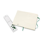Moleskine Ruled Hard Cover Classic Notebook - Large - Myrtle Green - 5" x 8.25"-Ivory coloured acid free paper