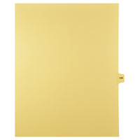 Mark Maker Legal Tabs - Letter Size - Buff - 1/15th cut - 25 tabs per package - 5 packages Pack - Number 129-Buff SingleTabs