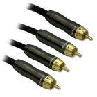 StreamwireStereo RCA Audio Cable - 15ft, (6448)-Oxygen-free copper conductors